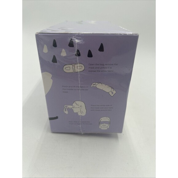 CorneaCare Rest Heated Eye Mask Dry Eye Relief Self-Heating Pads, 30 Count - Picture 5 of 5